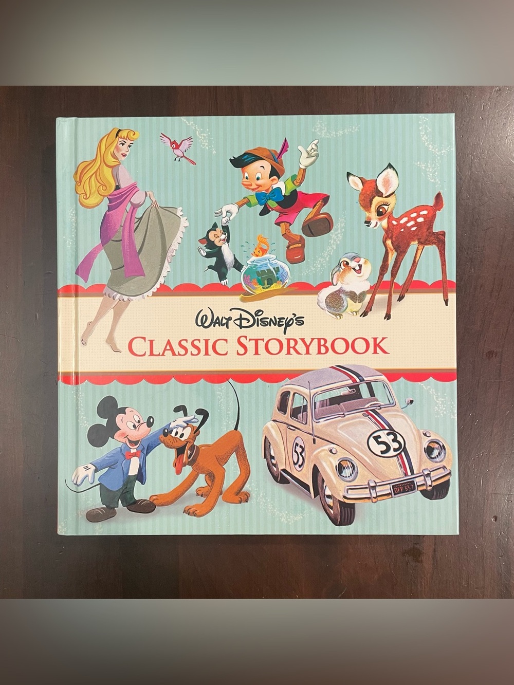 Disney Classic Storybook - Mint, Cream, Pink, Red